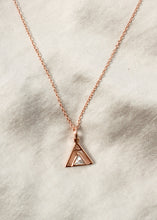 Load image into Gallery viewer, gold teepee necklace charm friendship pendant gifts for nature lovers gold camping jewelry charm